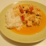 Pui Cu Curry si Orez